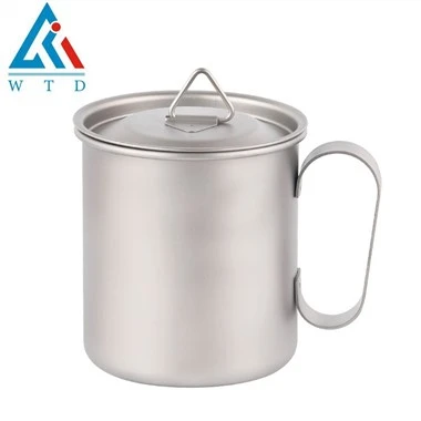 Cană din titan 420 ml Cupă de camping